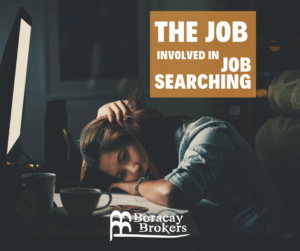 the job involved in job searchingg